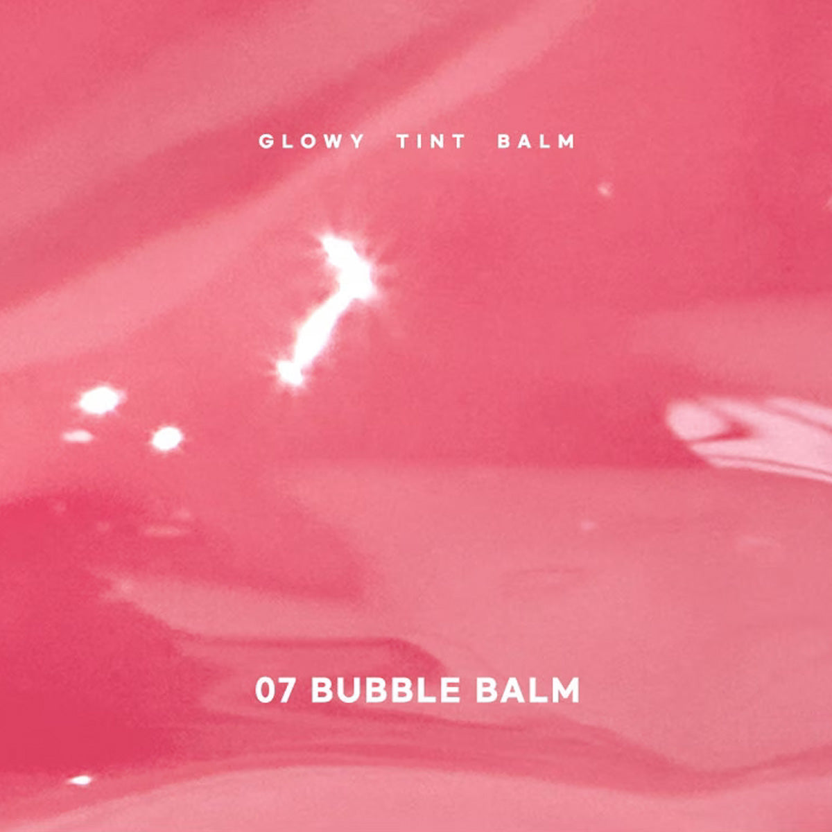 GLOWY TINT BALM  07 BUBBLE BALM（バブルバーム）